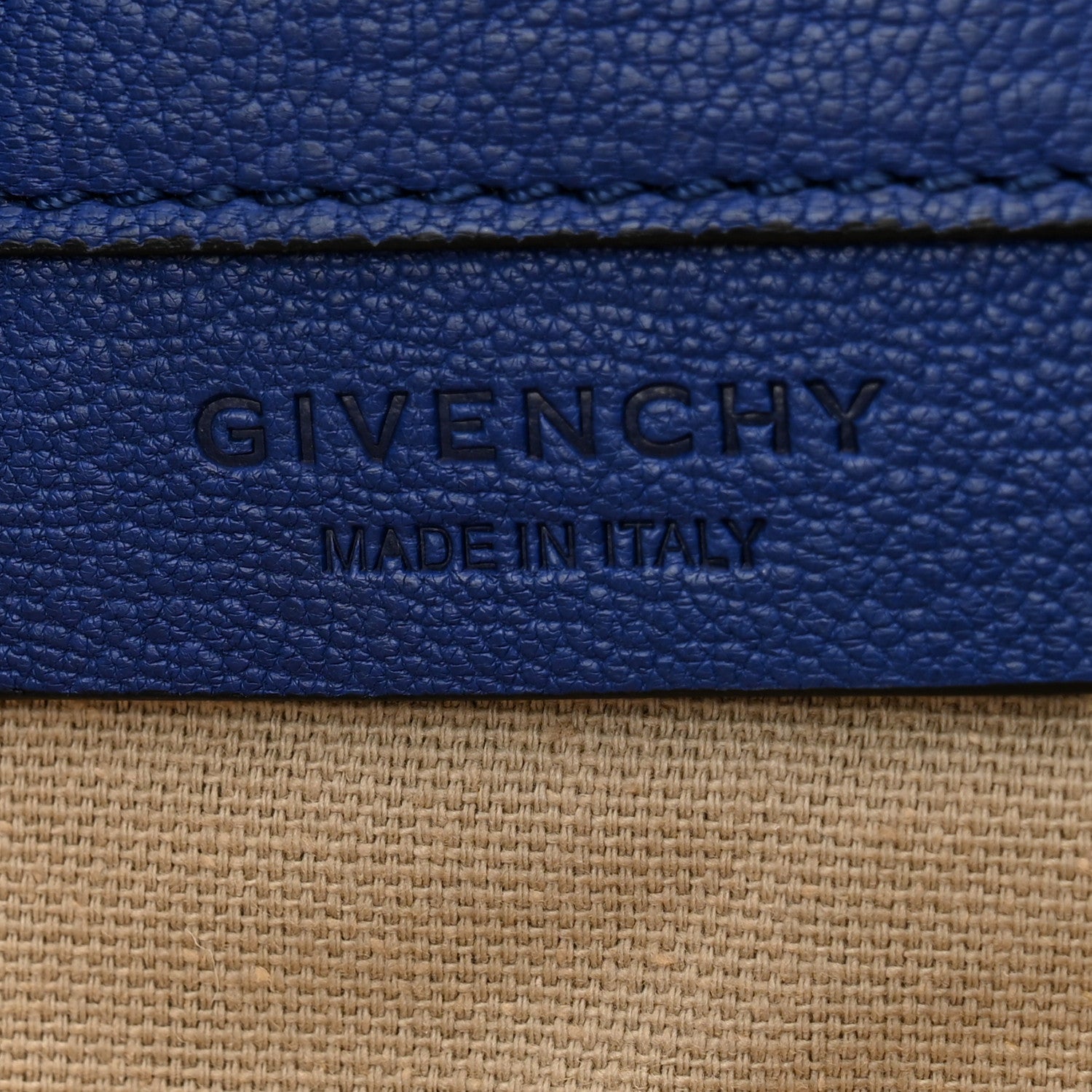 Givenchy Sugar Goatskin Medium Antigona Envelope Clutch Blue 7 of 17