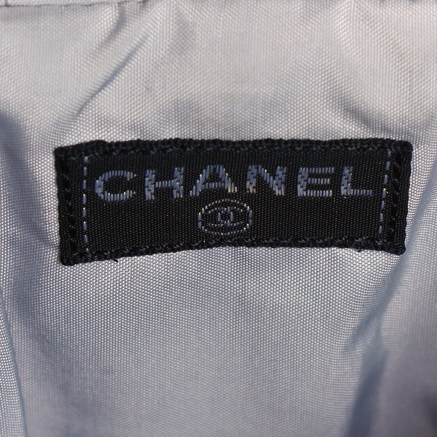 Nylon Quilted Sport Logo Crossbody Tote White