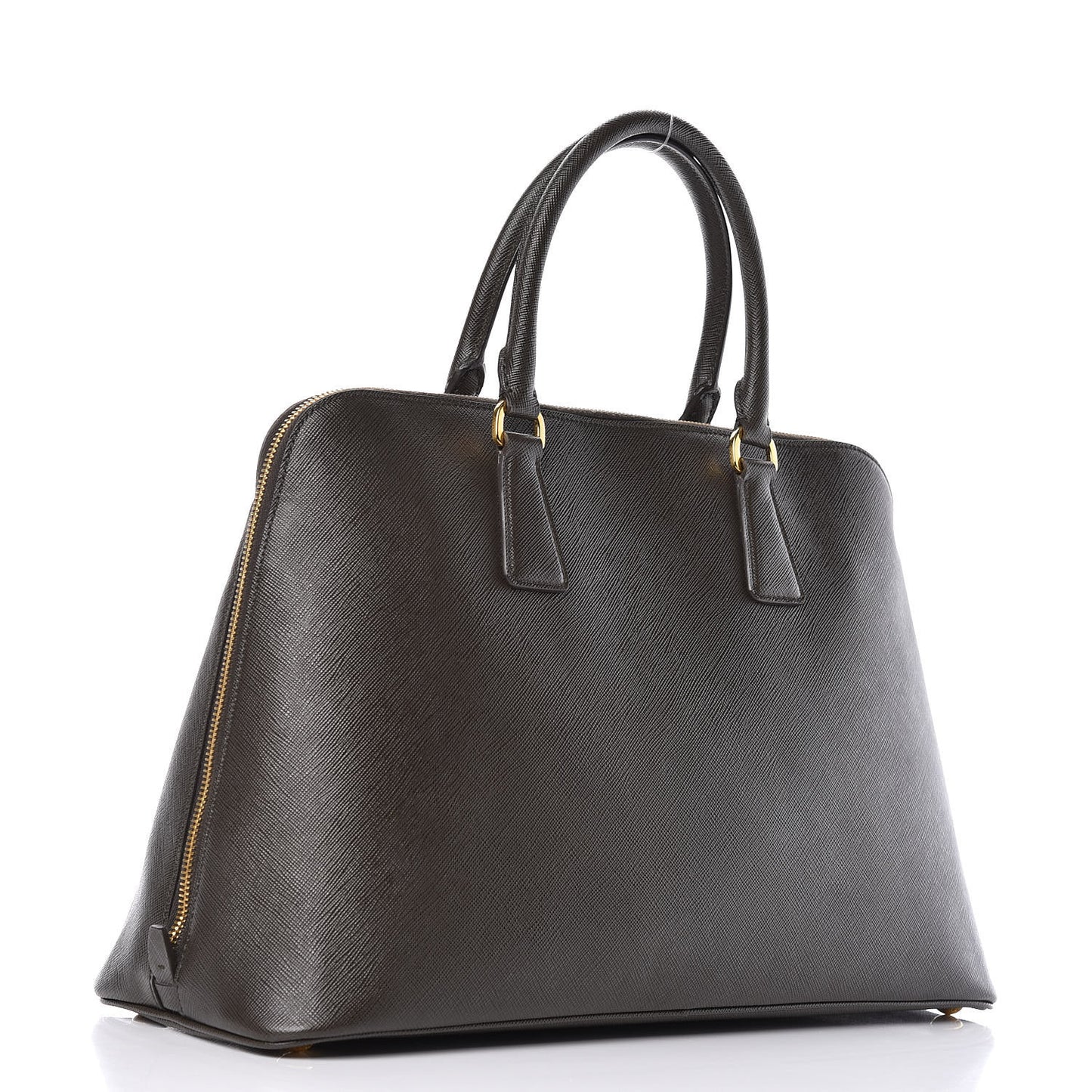 Saffiano Lux Large Promenade Tote Militare