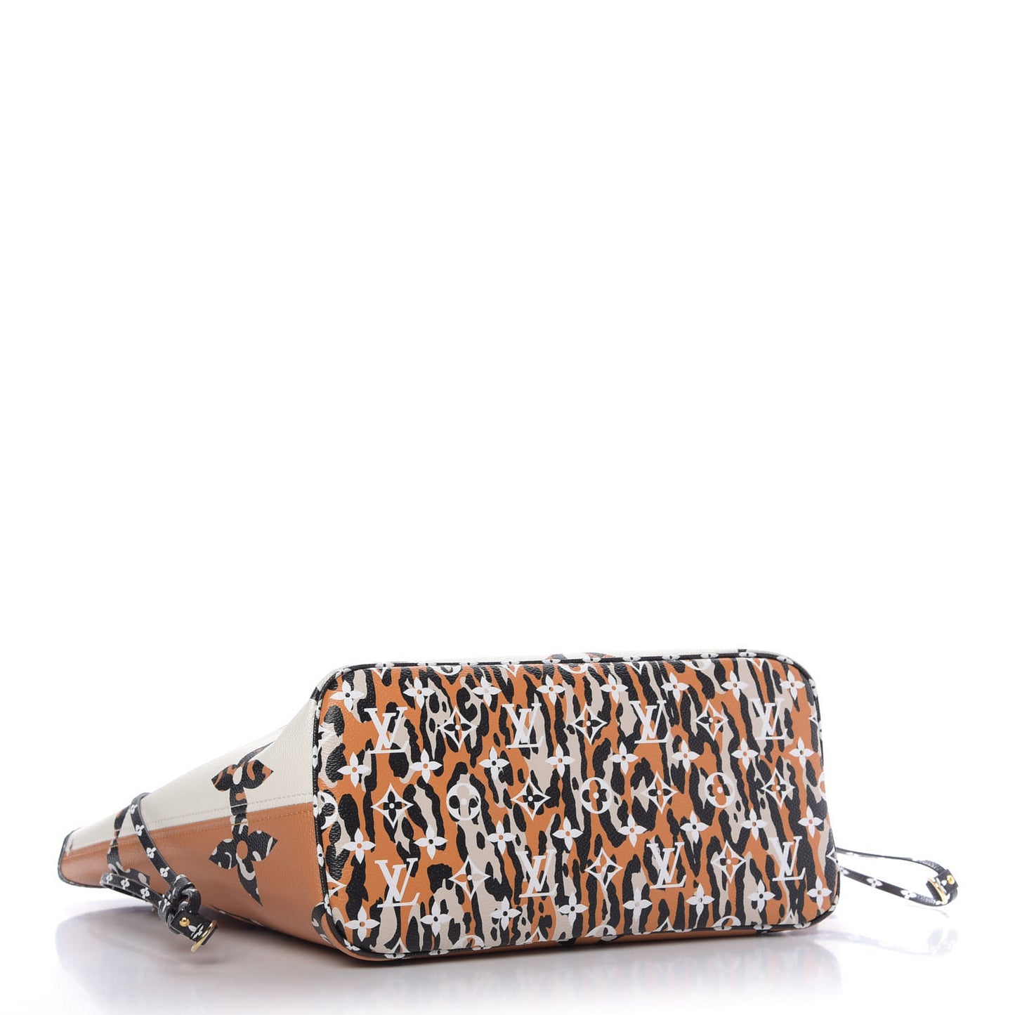 Monogram Giant Jungle Neverfull MM Ivory