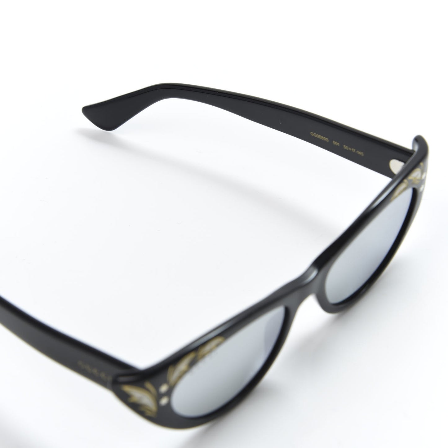 Acetate Cat Eye GG0089S Sunglasses Black