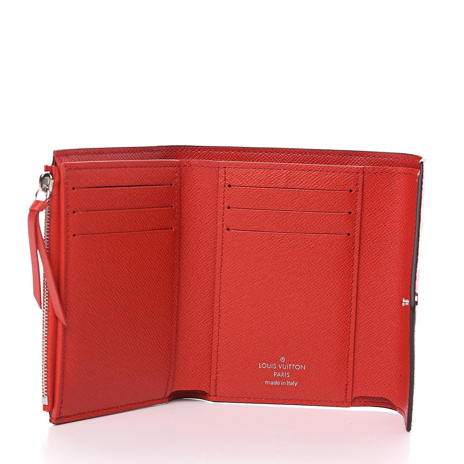 Louis Vuitton Monogram Escale Victorine Wallet Red 4 of 6