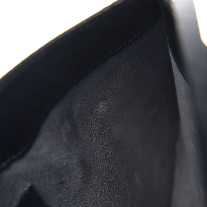 Louis Vuitton Epi Demi Lune Pochette Black 6 of 10