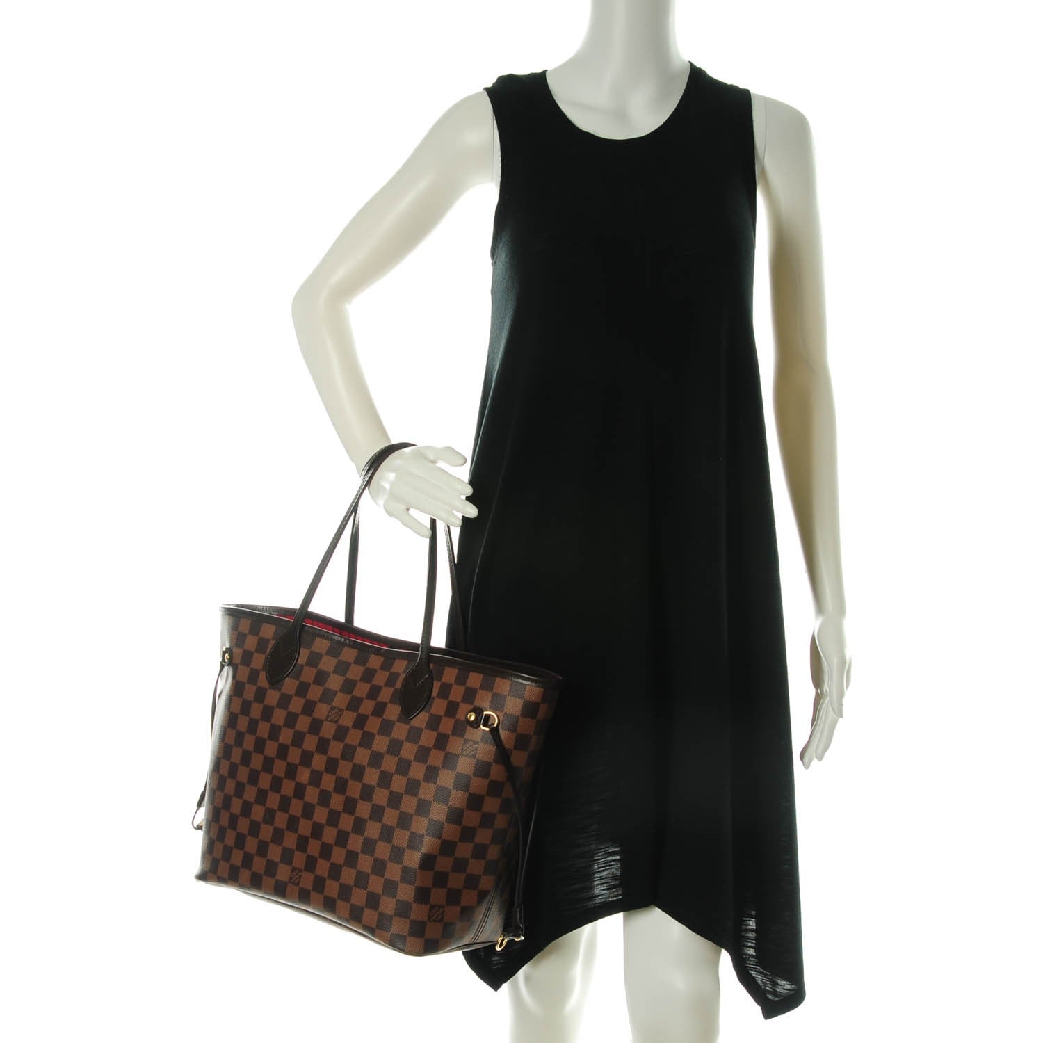 Louis Vuitton Damier Ebene Neo Neverfull MM 2 of 9