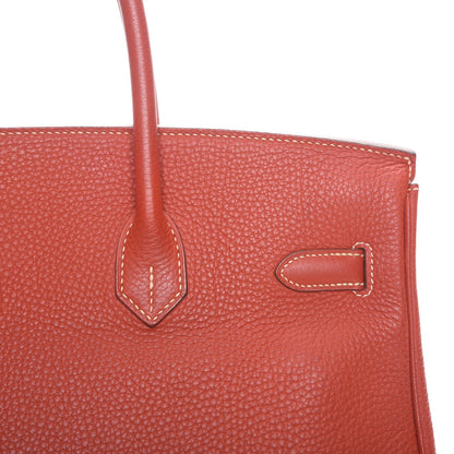 Hermes Togo Birkin 35 Brique 22 of 25