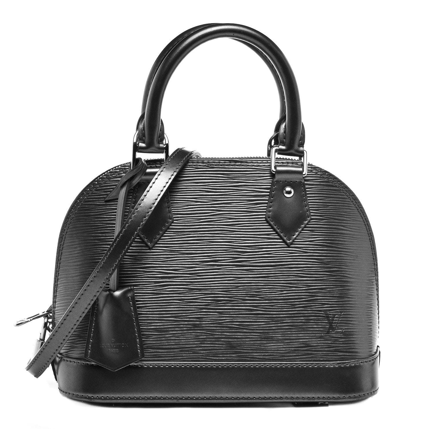 Louis Vuitton Epi Alma BB Anthracite Nacre 1 of 9