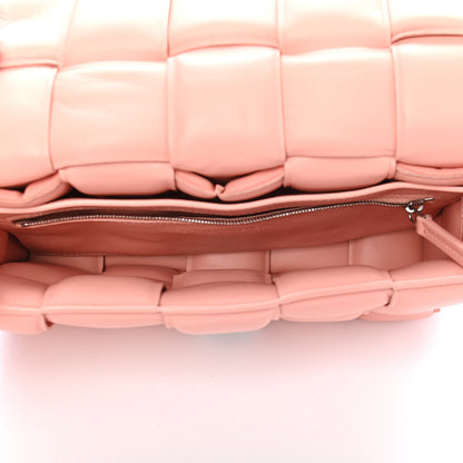 Bottega Veneta Nappa Maxi Intreccio Padded Cassette Crossbody Bag Peachy 5 of 10
