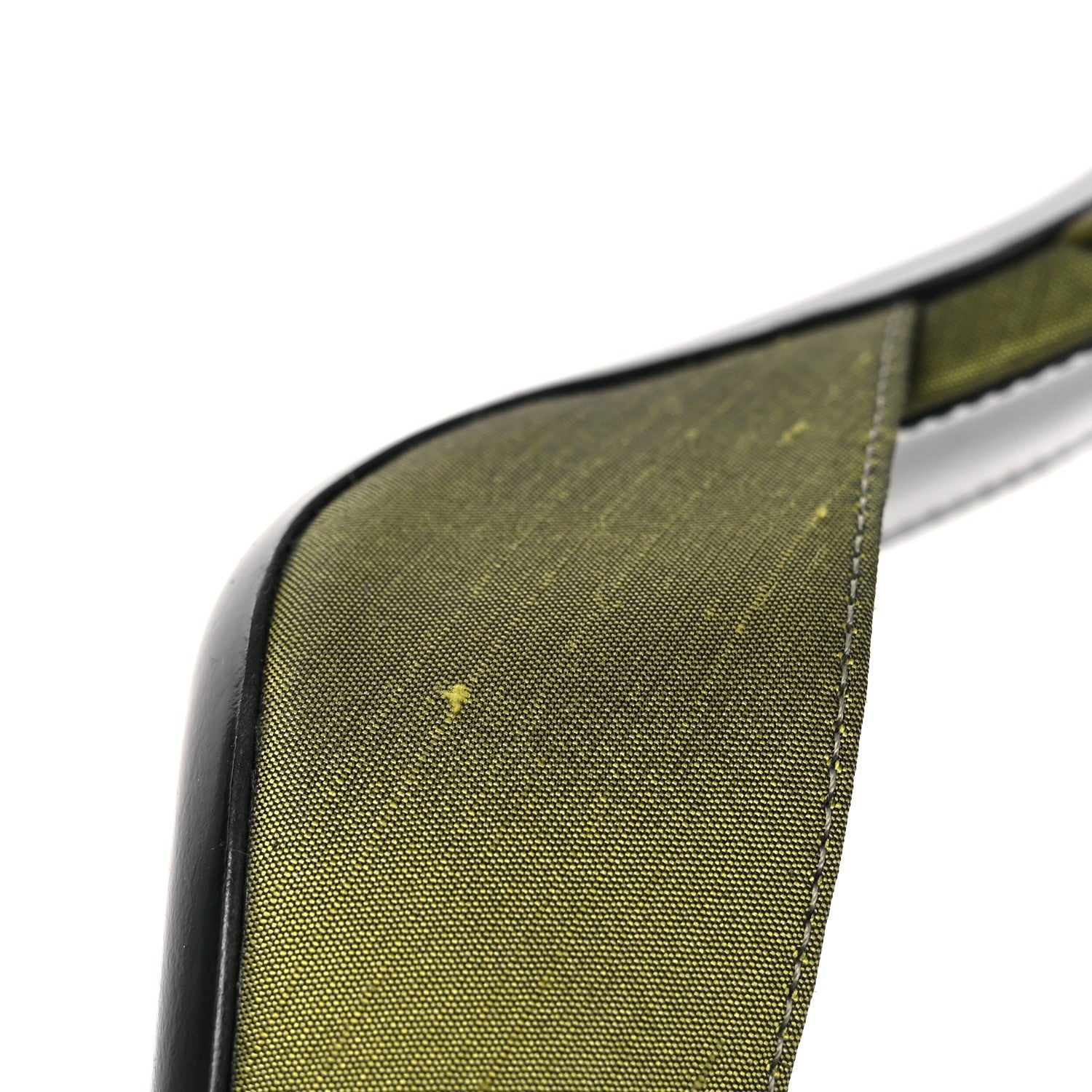 Saint Laurent Crepe De Chine Blade 105 Slingback Pumps 37.5 Lime 11 of 14