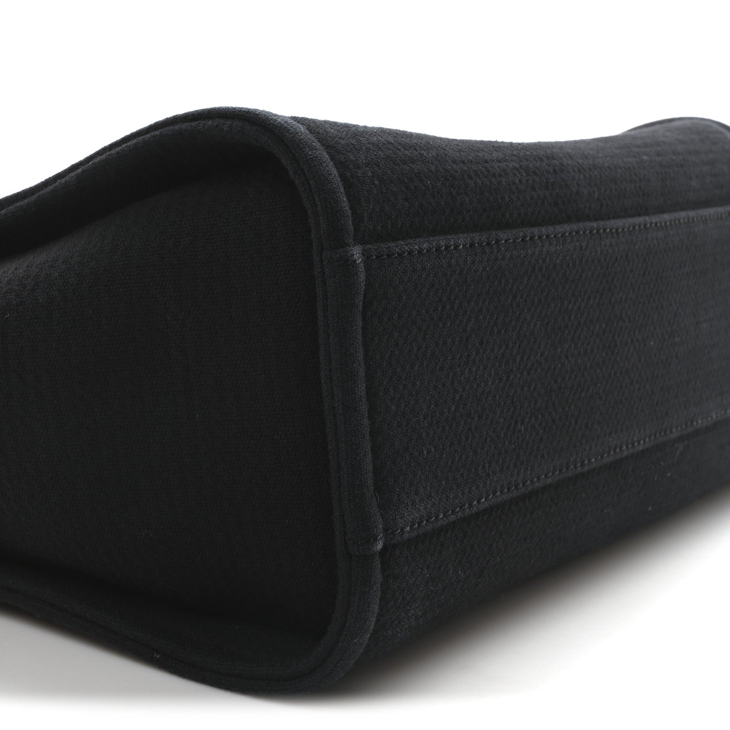 Chanel Mixed Fibers Small Deauville Tote Navy Blue 10 of 12