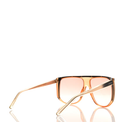 Gucci Studded Shield Sunglasses GG 3705/S Orange 4 of 7