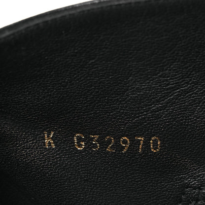 Chanel Lambskin Pearl Short Boots 40.5 Black 9 of 12