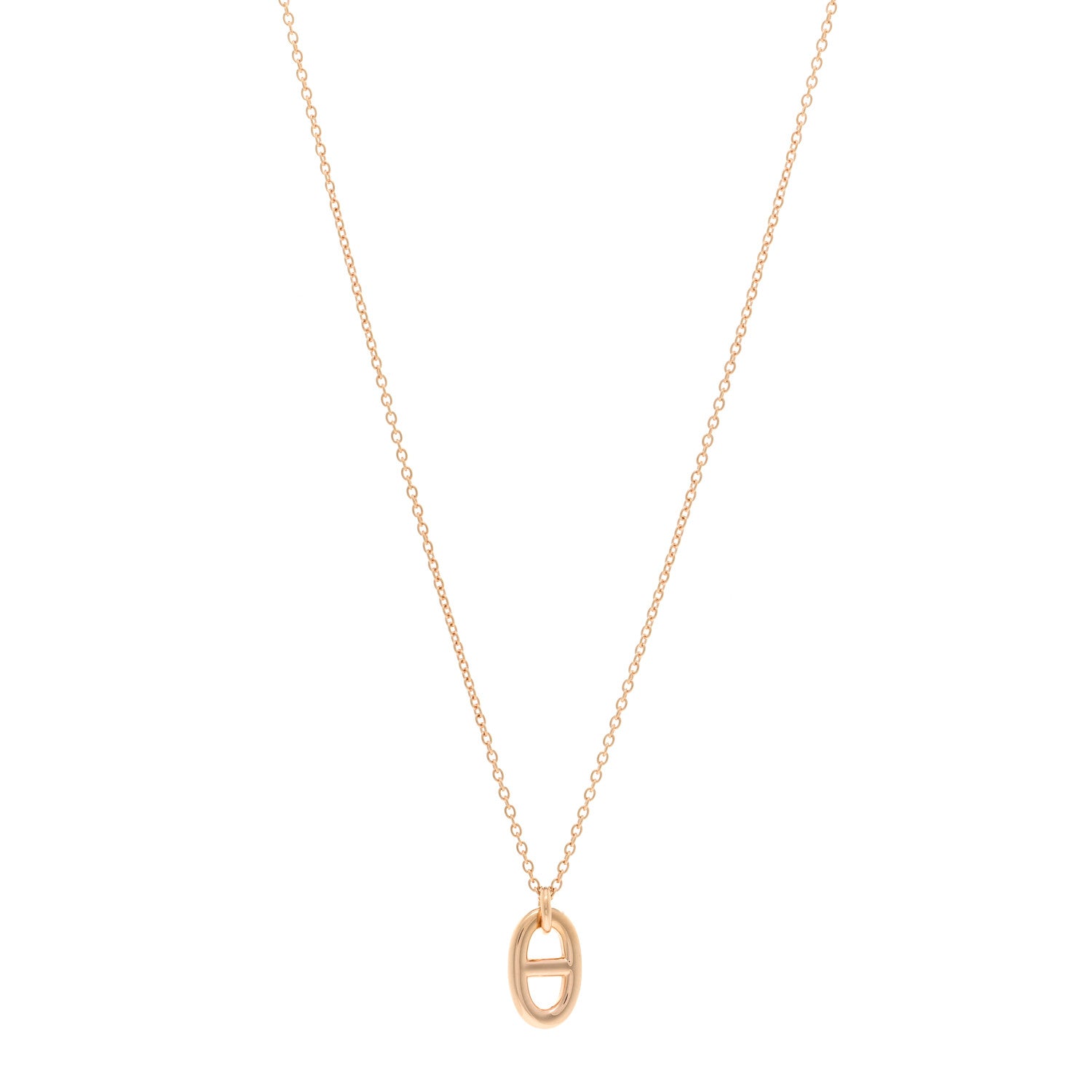 Hermes 18K Rose Gold PM Farandole Pendant Necklace 1 of 6