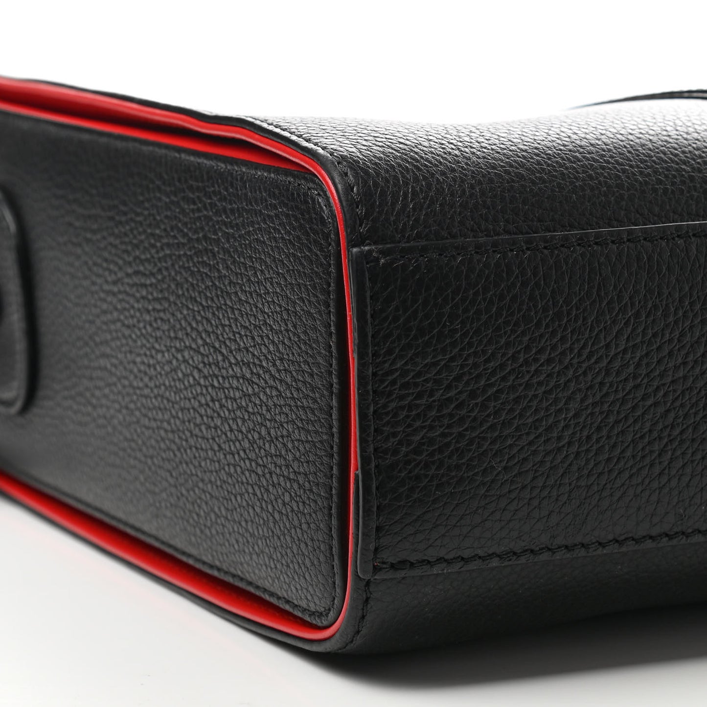 Calfskin Streetwall Briefcase Black