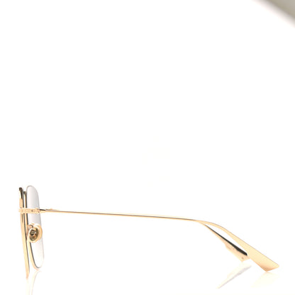 Christian Dior Metal Stellaire 1 Square Sunglasses Gold 2 of 5