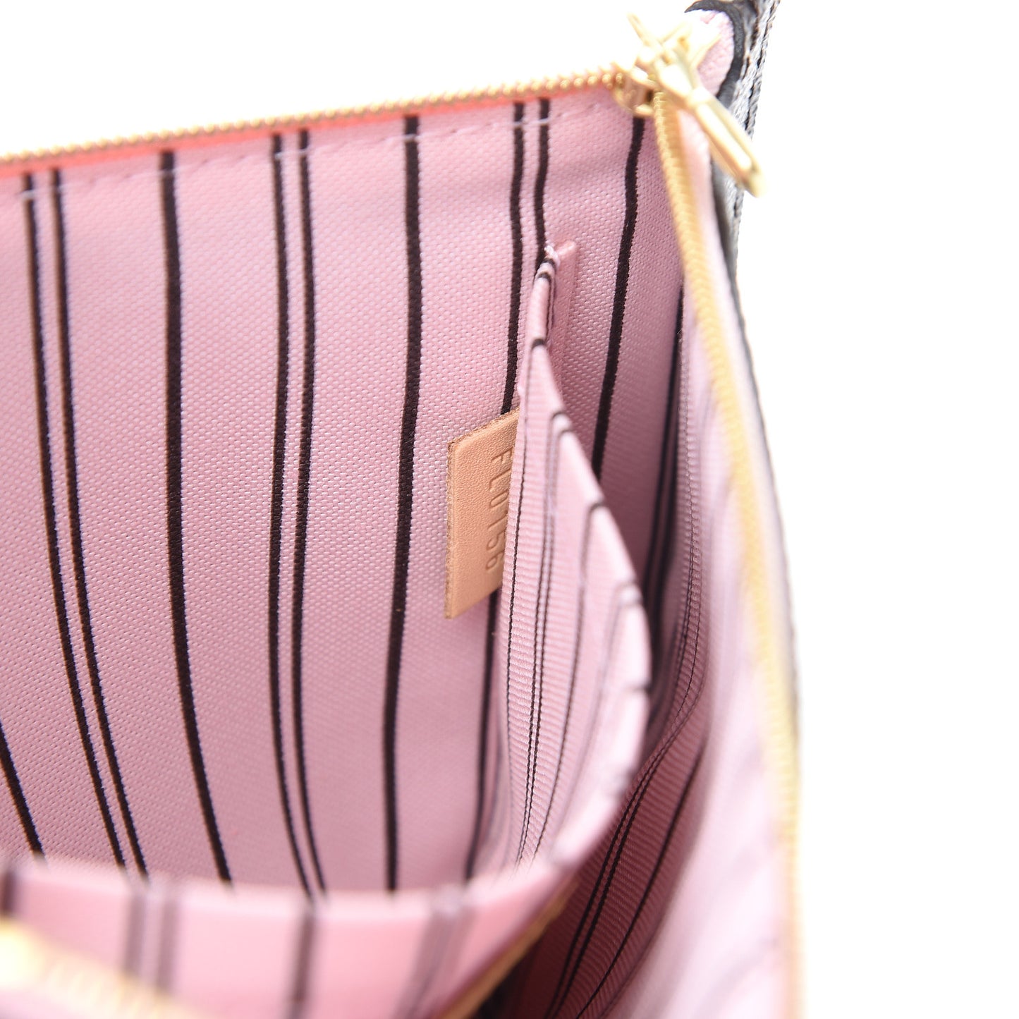 Monogram Neverfull MM GM Pochette Rose Ballerine