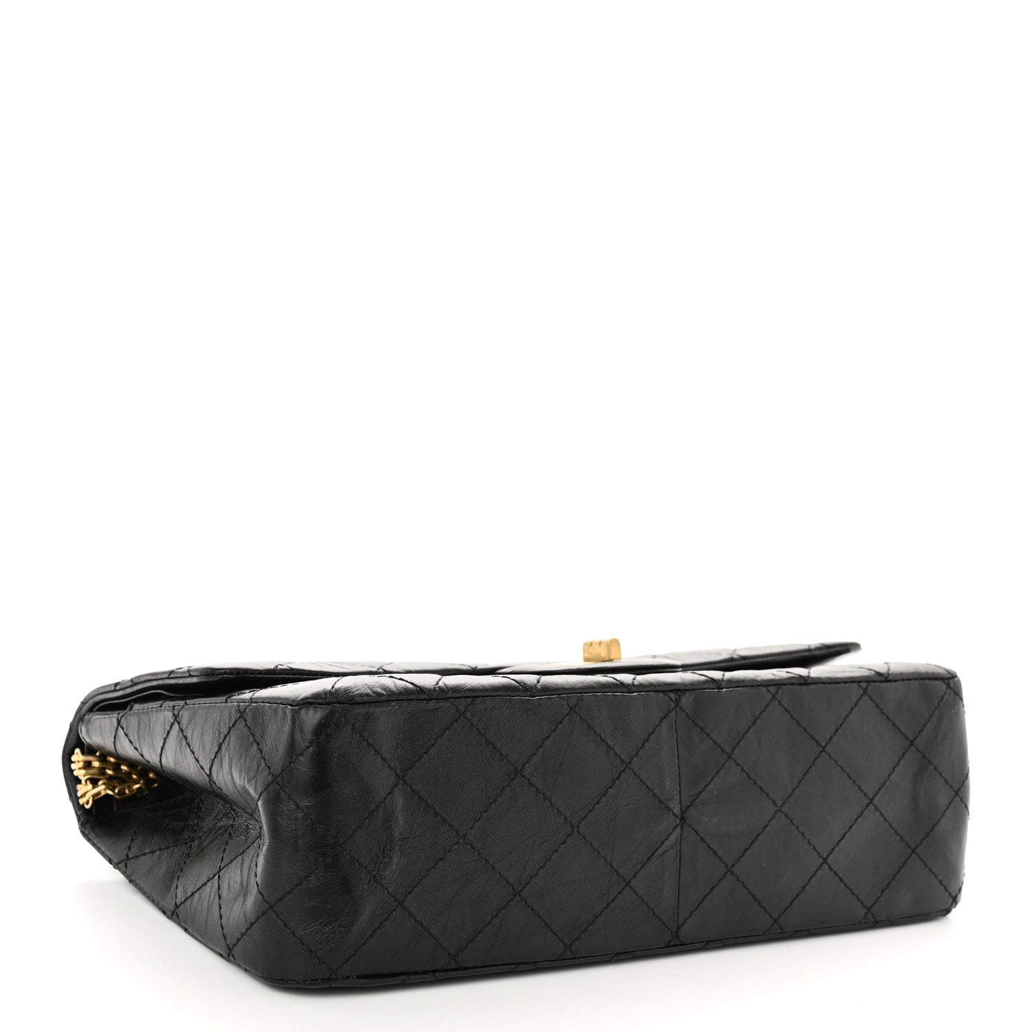 Chanel Aged Calfskin Quilted 2.55 Reissue 227 Flap Black 4 of 10