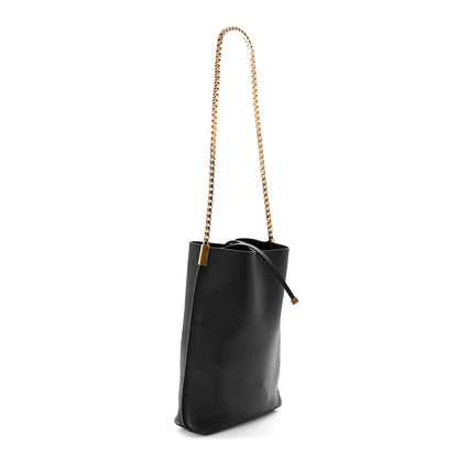 Saint Laurent Calfskin Small Suzanne Hobo Black 4 of 11