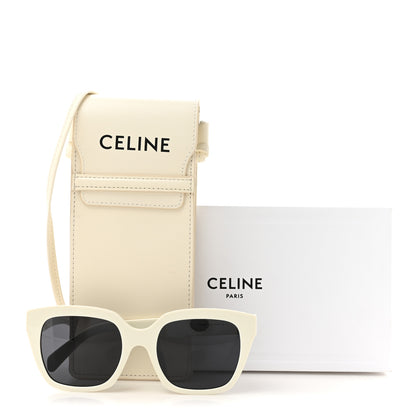 Celine Acetate Sunglasses CL40198F White 7 of 7