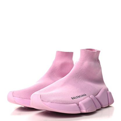 Balenciaga Technical 3D Recycled Knit Womens Speed 2.0 Sneakers 36 Monocolor 38 Light Pink 3 of 9