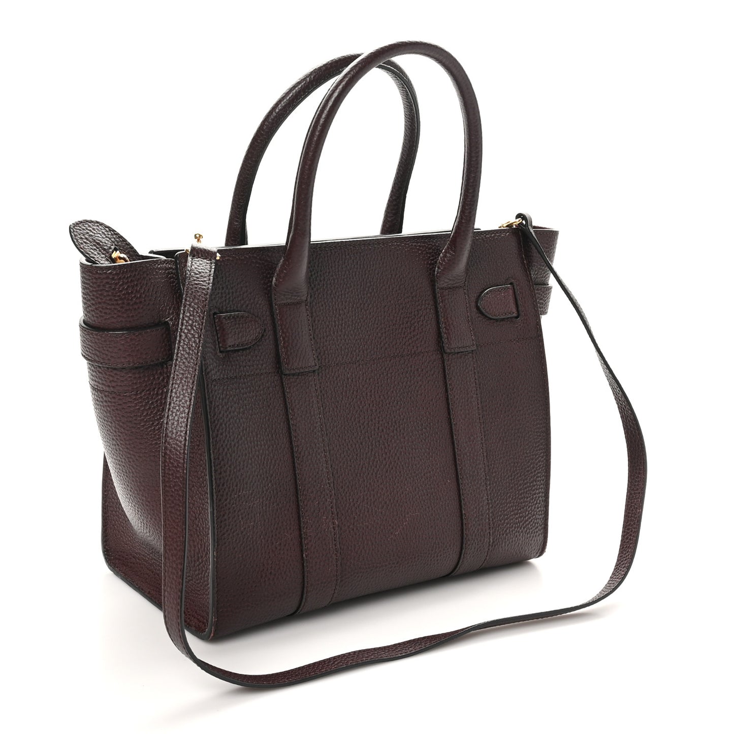 Small Classic Grain Small Zipped Bayswater Oxblood