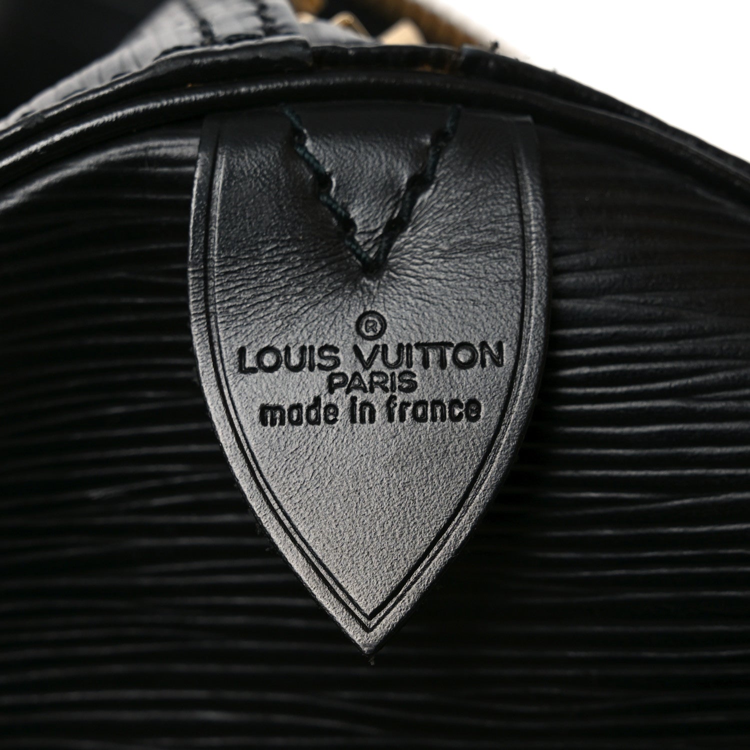 Louis Vuitton Epi Keepall 60 Black 5 of 9
