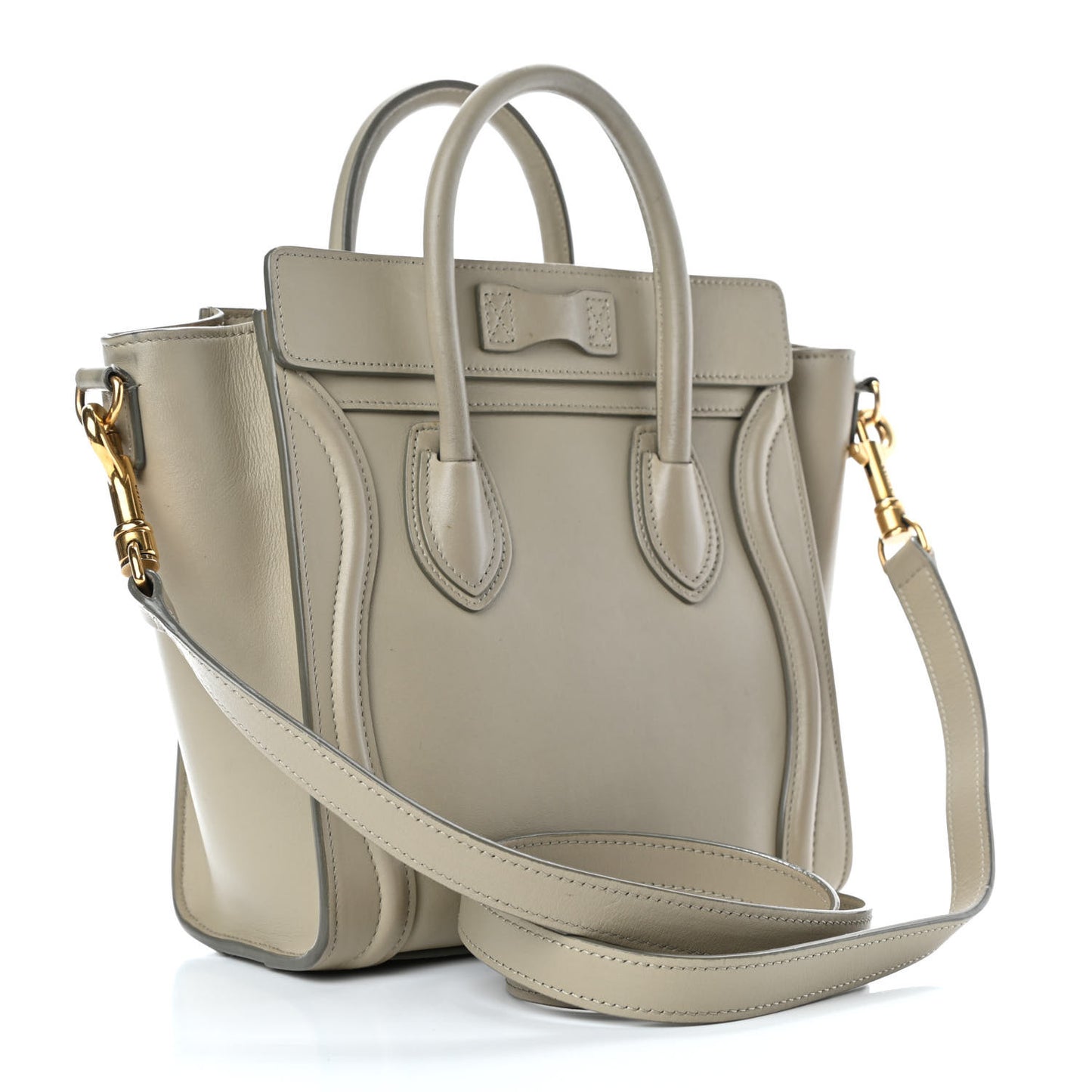 Smooth Calfskin Nano Luggage Mastic