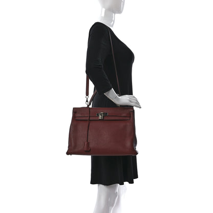 Hermes Togo Kelly Retourne 35 Brique 2 of 10