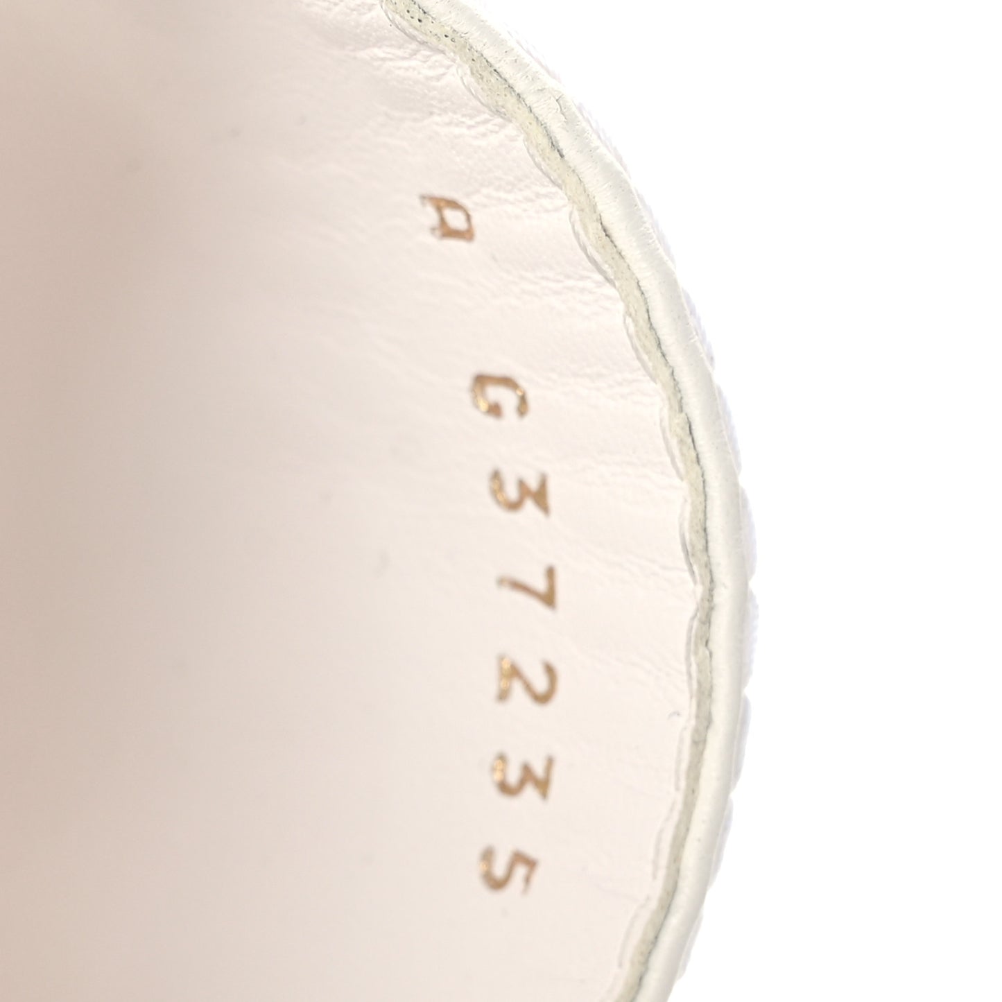 Calfskin Embroidered CC Sandal Mule 40 White