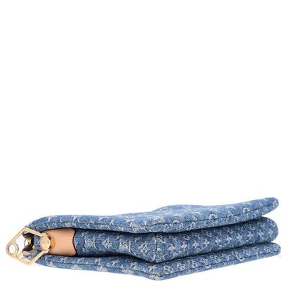 Louis Vuitton Monogram Denim Coussin PM Blue 4 of 9