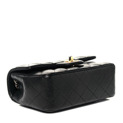 Chanel Caviar Quilted Mini Rectangular Flap Black 3 of 8