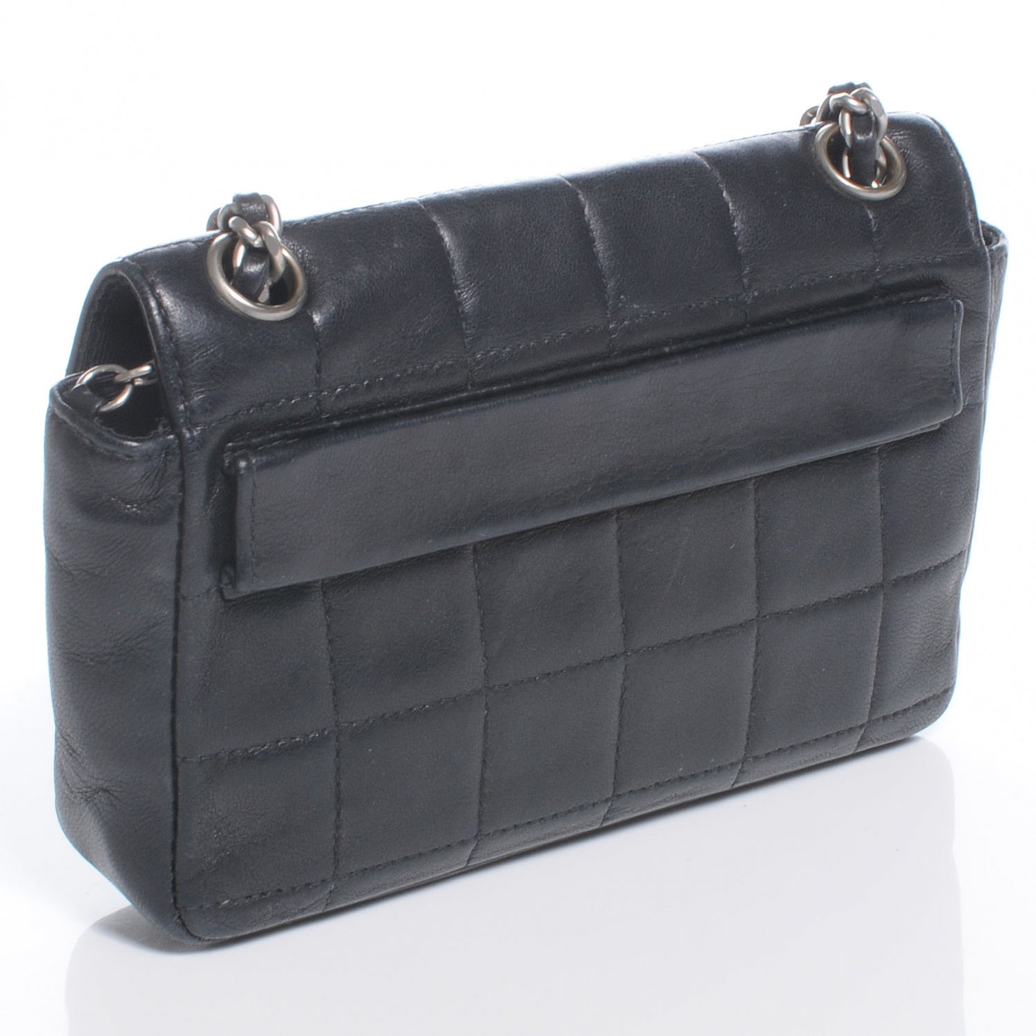 Chanel Lambskin Chocolate Bar Mini Flap Black 3 of 8