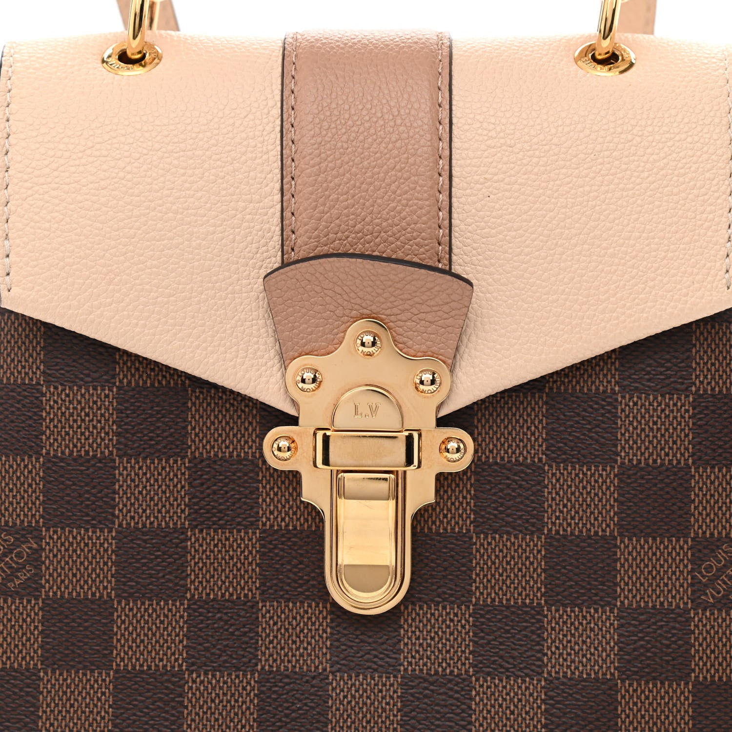 Louis Vuitton Damier Ebene Clapton Backpack Creme 8 of 12