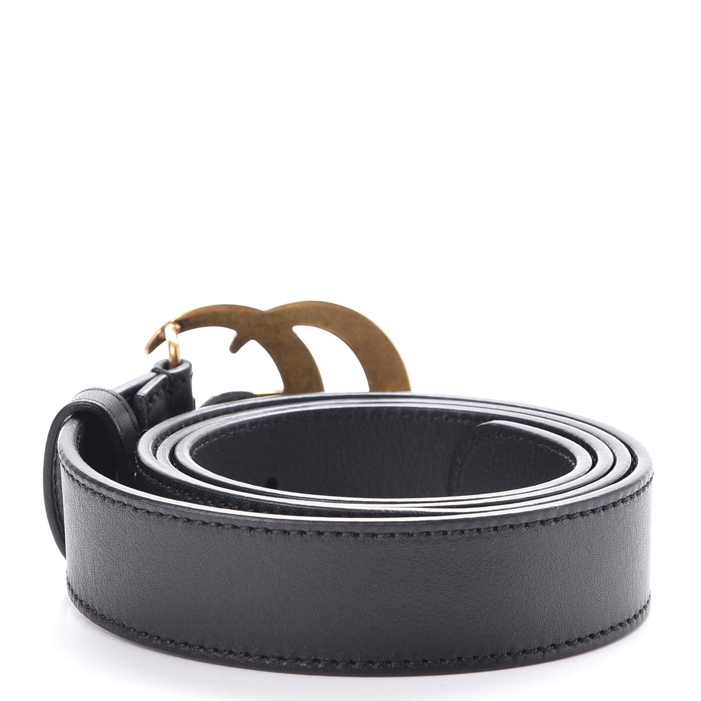 Calfskin Double G 30mm Belt 95 38 Black
