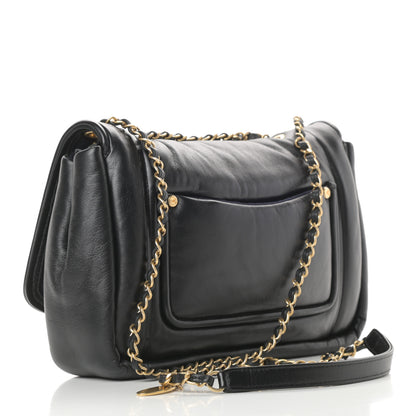 Chanel Lambskin Medium Simply Flap Black 2 of 10