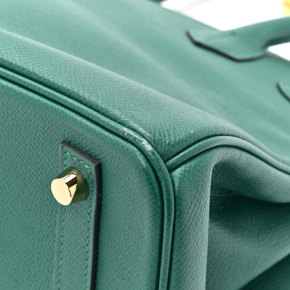 Hermes Epsom Birkin 30 Vert Jade 17 of 18