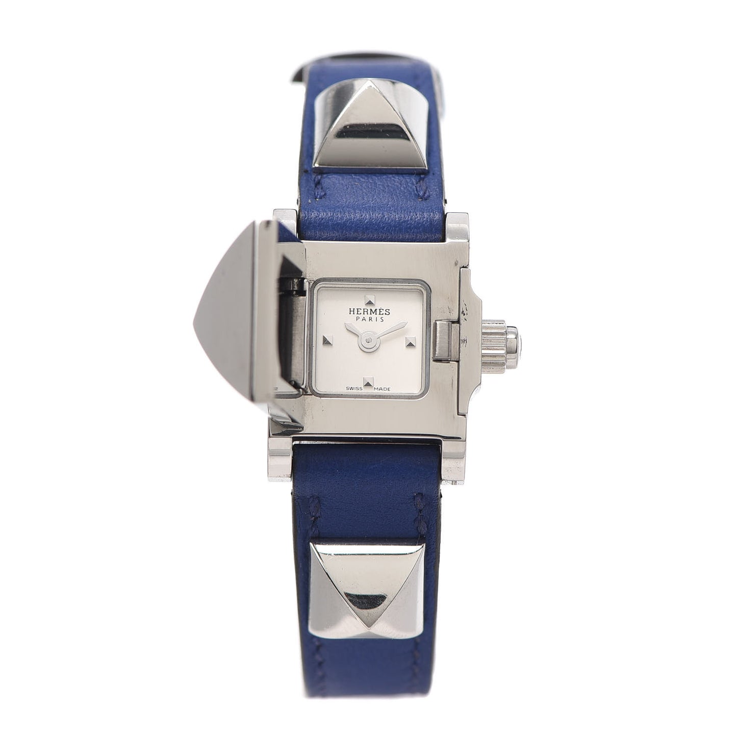 Stainless Steel Courchevel 23mm Medor Quartz Watch Bleu France