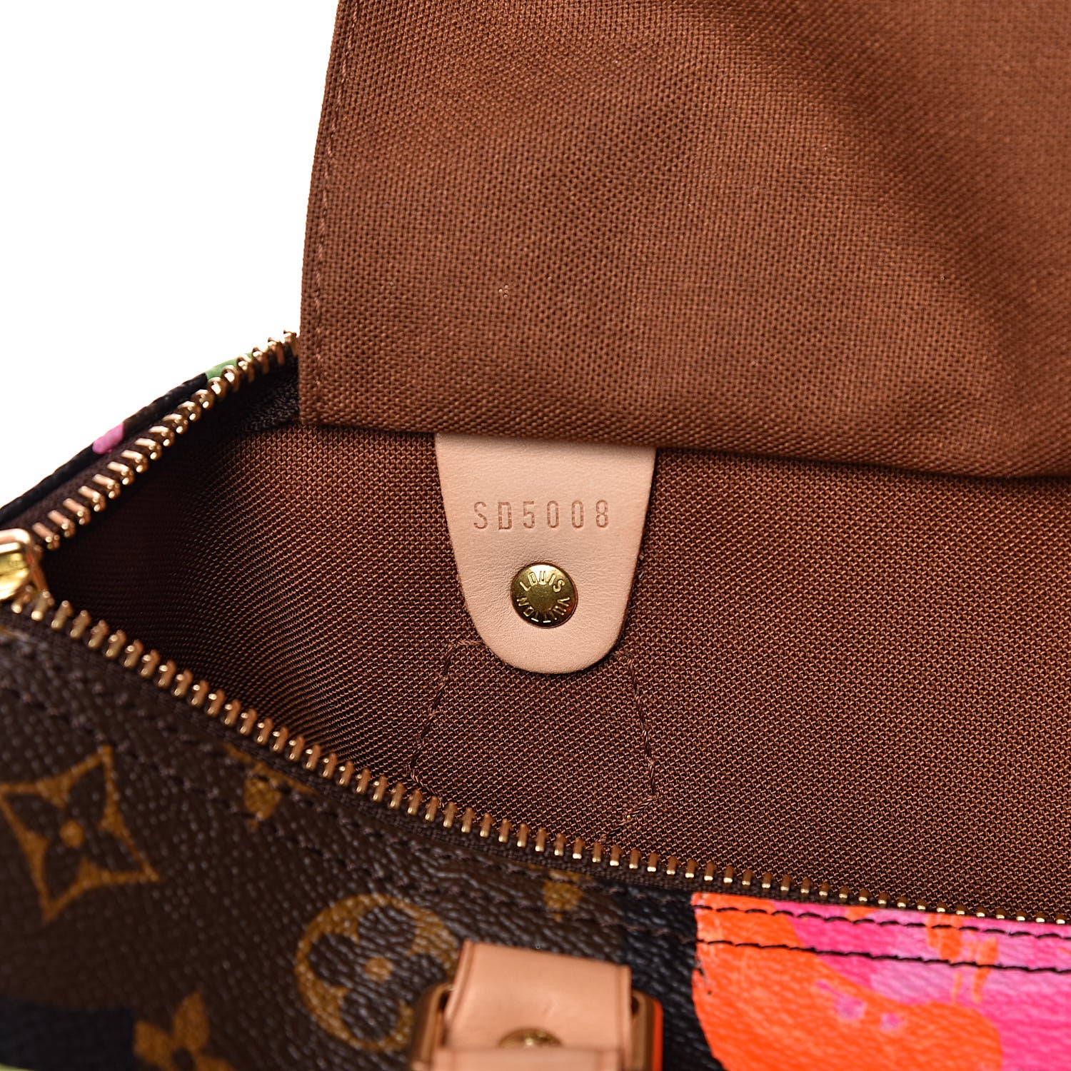 Louis Vuitton Monogram Roses Speedy 30 5 of 10