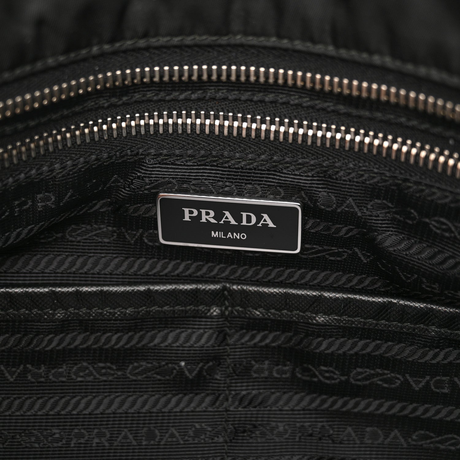 Prada Tessuto Nylon Diaper Bag Black 6 of 10
