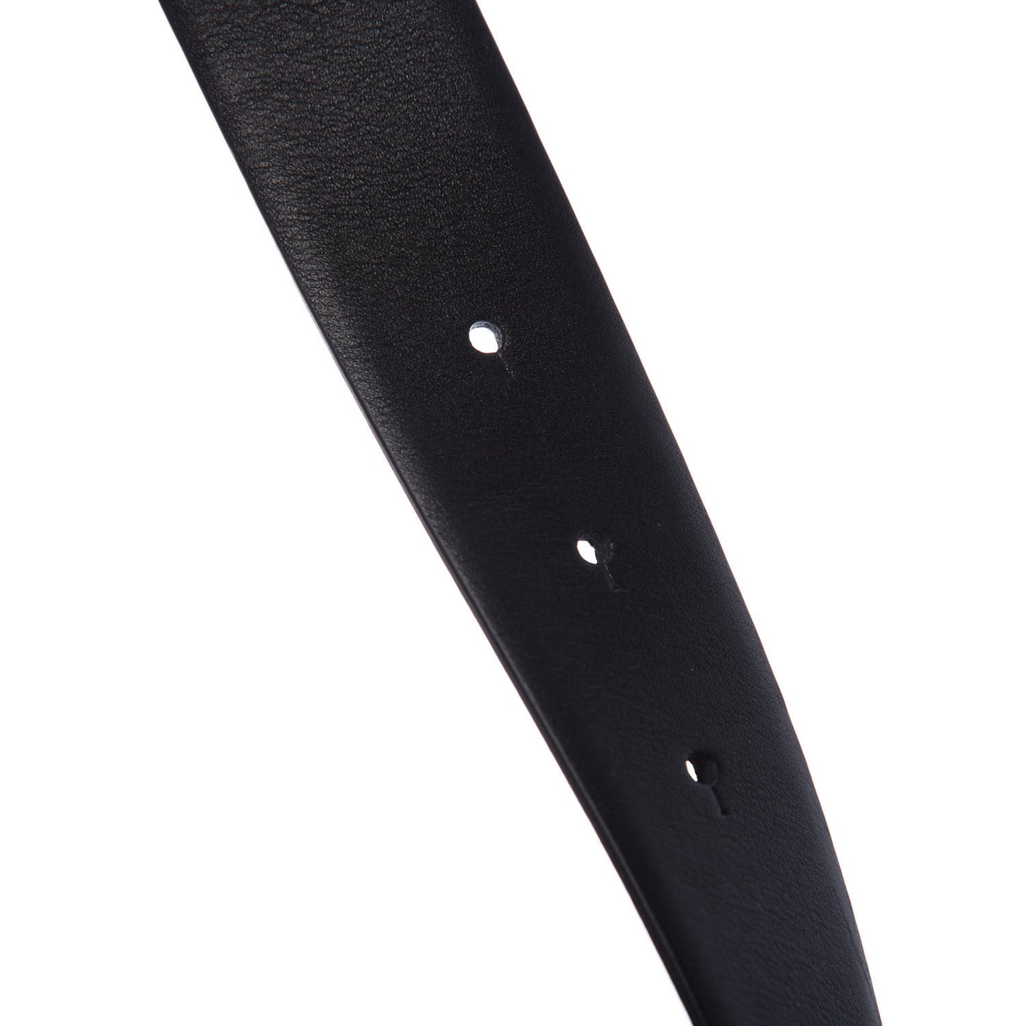 Calfskin CC Reversible Belt 75 Black Burgundy
