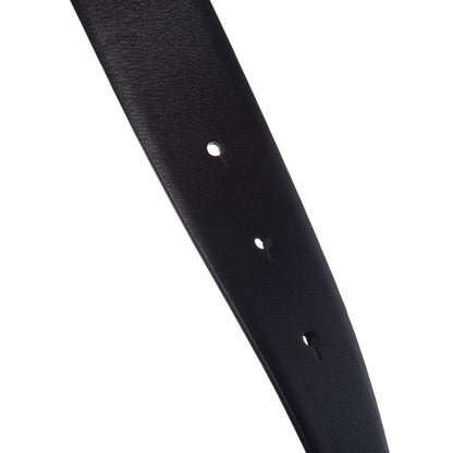 Chanel Calfskin CC Reversible Belt 75 Black Burgundy 4 of 4