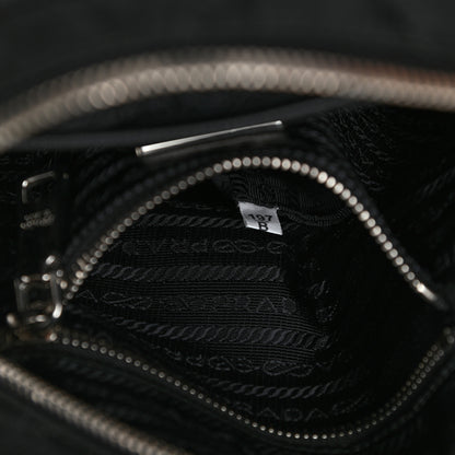 Prada Nylon Tessuto Impuntu Quilted Backpack Black 8 of 12