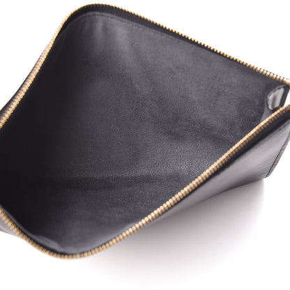 Louis Vuitton Epi Pochette Accessories 24 Black 5 of 8