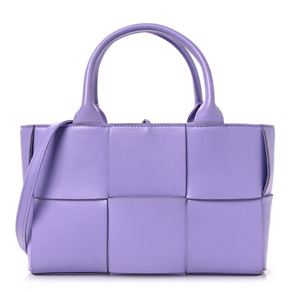 Bottega Veneta Calfskin Maxi Intreccio Mini Arco Tote Wisteria 1 of 13