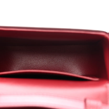 Celine Shiny Calfskin Mini Triomphe Carmin 5 of 10