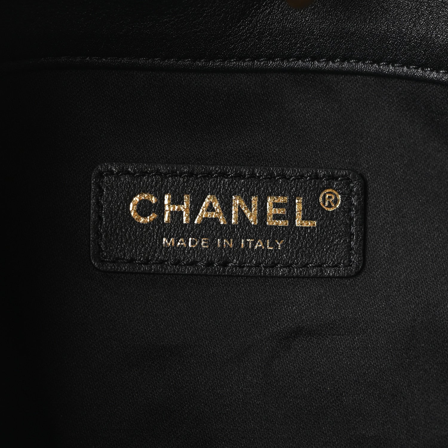 Chanel Calfskin Quilted Small Shopping Bag Black 7 of 11