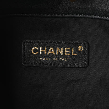 Chanel Calfskin Quilted Small Shopping Bag Black 7 of 11