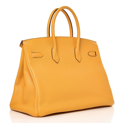 Hermes Togo Birkin 35 Soleil 4 of 38
