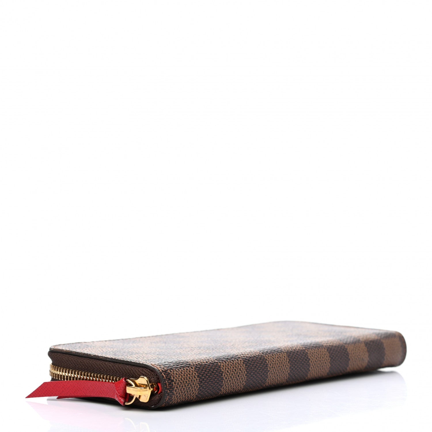 Louis Vuitton Damier Ebene Clemence Wallet Cherry 4 of 8