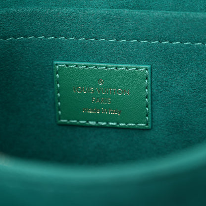 Louis Vuitton Calfskin New Wave Chain Bag MM NM Emerald 6 of 11