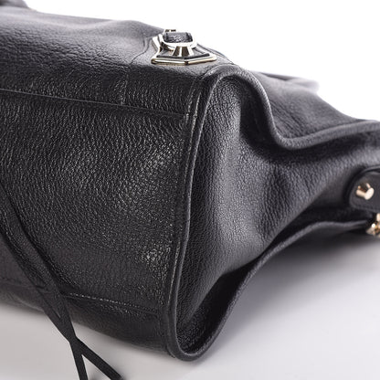Balenciaga Chevre Gold Metallic Edge Hardware City Black 9 of 9